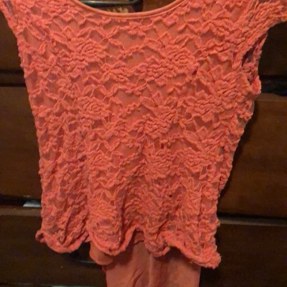 Lace with mesh